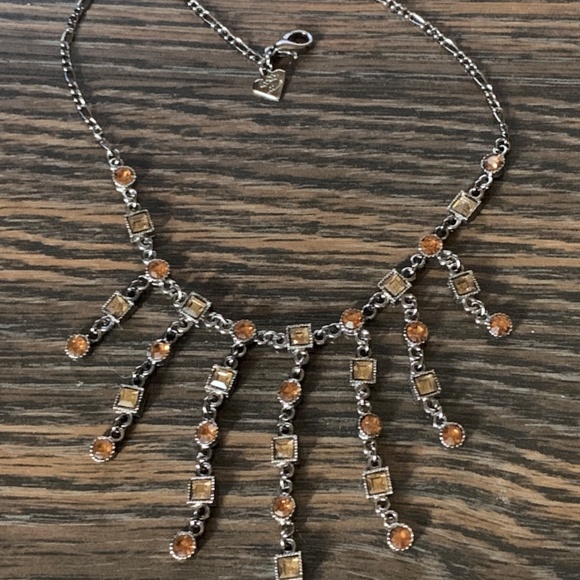 Cookie Lee Cascading Dangle Necklace - NWOT - Picture 9 of 9